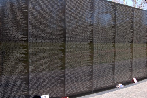 Vietnam War Memorial in D.C.